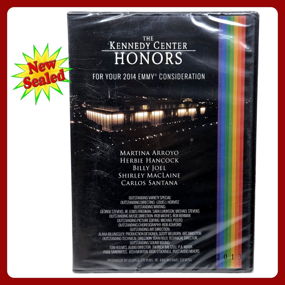2013 Kennedy Center Honors Emmy FYC DVD Billy Joel Santana Sealed NWT